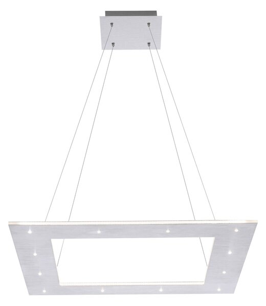 Lampada a sospensione PURE, Cosmo, dimmerabile, Metallizzato, Soggiorno, Metallo, Moderno