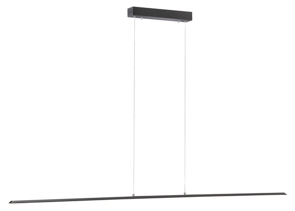 Lampada a sospensione PURE, PURE Lite, dimmerabile, Nero, Soggiorno, Alluminio, Moderno