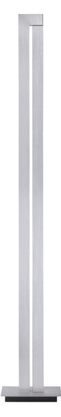 Lampada da terra PURE, PURE Lines Floor, dimmerabile, Grigio, Soggiorno, Metallo, Moderno