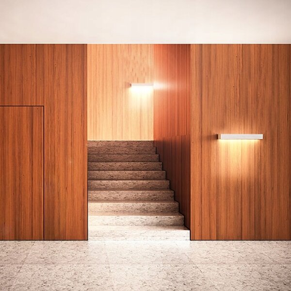 LED lampada da parete per bagno LED/9W/230V 40 cm IP44 cromo lucido