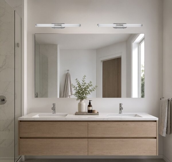 Rabalux 75094-LED Illuminazione per specchio da bagno TENEBRA 6W/230V IP44 40 cm cromo lucido