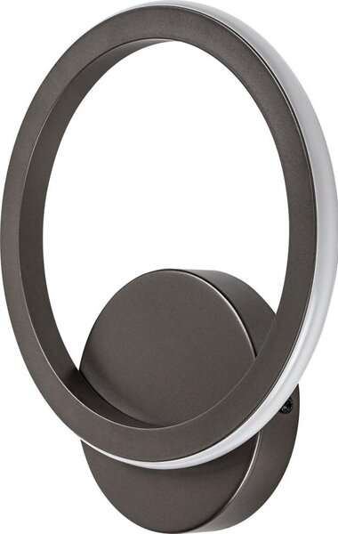 Rabalux 75090 - Applique LED da parete per bagno LAVEN LED/8W/230V IP44 antracite