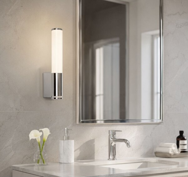 Rabalux 75100 - LED applique da parete per bagno TENORO 6W/230V IP44 cromo lucido