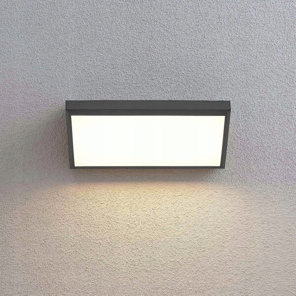 Lampada da parete per esterni LED/20W/230V IP65 grigia