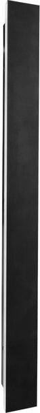 LED Lampada da parete esterna LED/18W/230V 60 cm IP65 nera