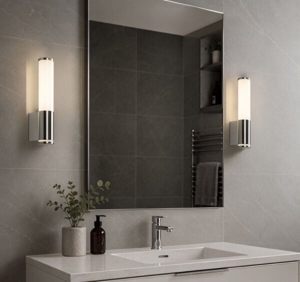 Rabalux 75100 - LED applique da parete per bagno TENORO 6W/230V IP44 cromo lucido