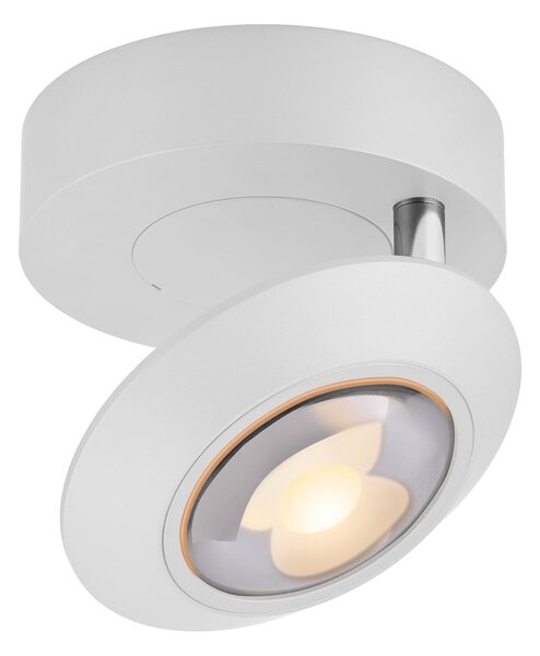 Plafoniera PURE, Oculis, dimmerabile, Bianco, Soggiorno, Metallo, Moderno