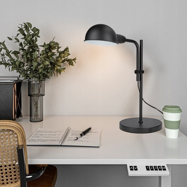 Lampada da tavolo 1xE27/40W/230V nera