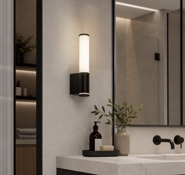 Rabalux 75103 - Applique da bagno a LED TENORO LED/6W/230V IP44 nera