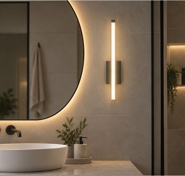 Rabalux 75000 - LED applique da parete per bagno TILMANN 10W/230V 4000K IP44 antracite
