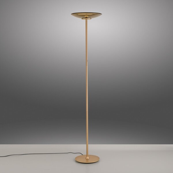 Lampada da terra PURE, PURE Moon, dimmerabile, Bronzo / Ottone anticato, Soggiorno, Alluminio, Moderno