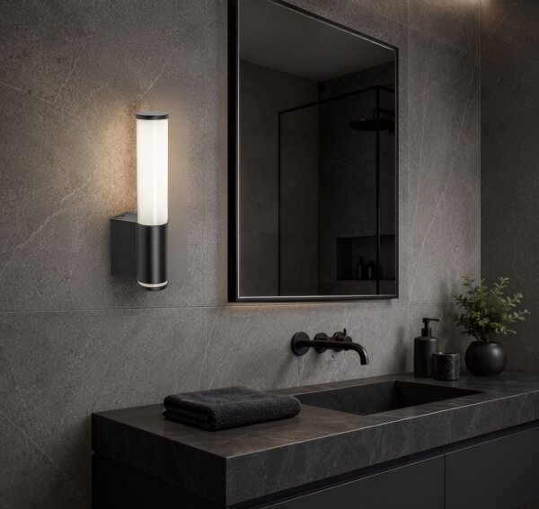 Rabalux 75103 - Applique da bagno a LED TENORO LED/6W/230V IP44 nera