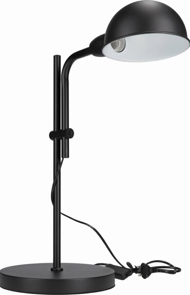 Lampada da tavolo 1xE27/40W/230V nera