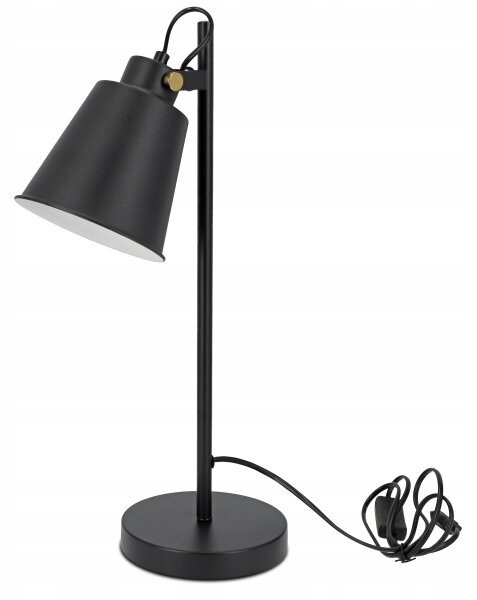 Lampada da tavolo 1xE27/40W/230V nera