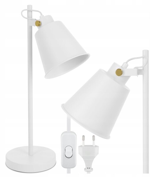 Lampada da tavolo 1xE27/40W/230V bianca
