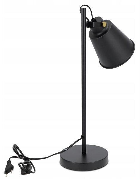 Lampada da tavolo 1xE27/40W/230V nera