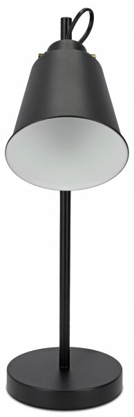 Lampada da tavolo 1xE27/40W/230V nera