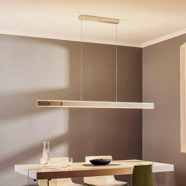 Lampada a sospensione PURE, PURE Lume, dimmerabile, Metallizzato, Soggiorno, Metallo, Moderno