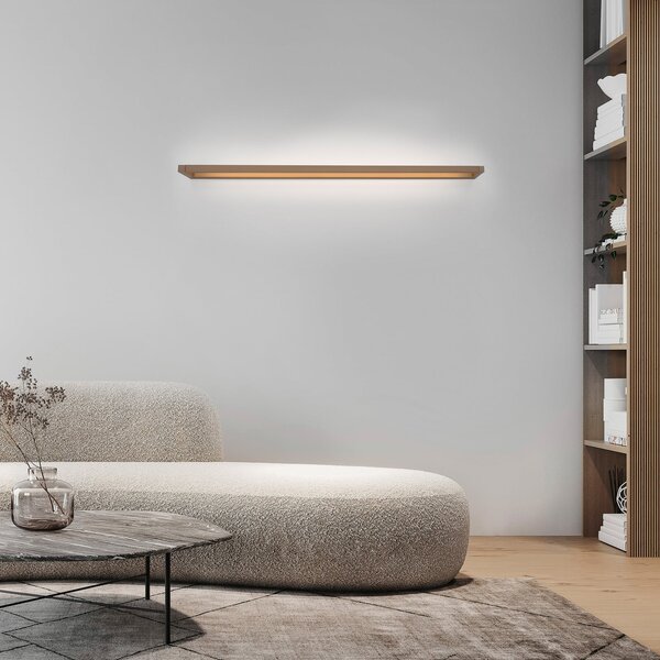 Applique da parete PURE, Puro, dimmerabile, Bronzo / Ottone anticato, Soggiorno, Alluminio, Moderno