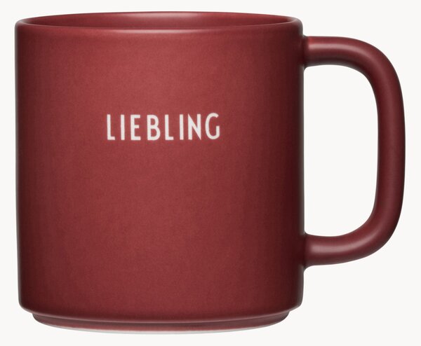Tazza con scritta Favourite Liebling