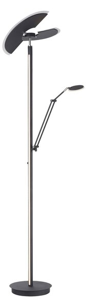 Lampada da terra PURE, PURE Mutil, dimmerabile, Nero, Soggiorno, Metallo, Moderno