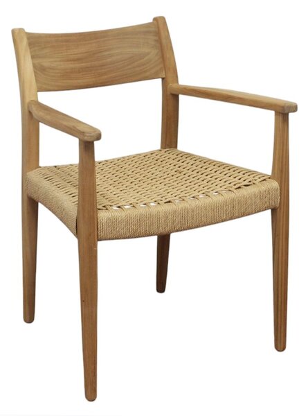 CHATHAM - poltrona impilabile in teak