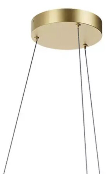 Lampadario classico redo group leo 01 3338 led cct bronzo dimmerabile alluminio - Redo Group
