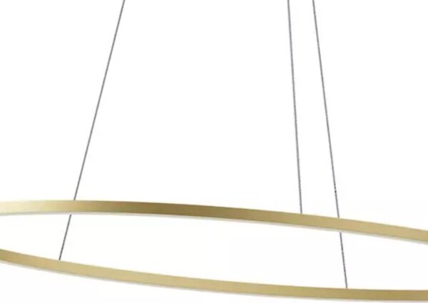 Lampadario classico redo group leo 01 3338 led cct bronzo dimmerabile alluminio - Redo Group