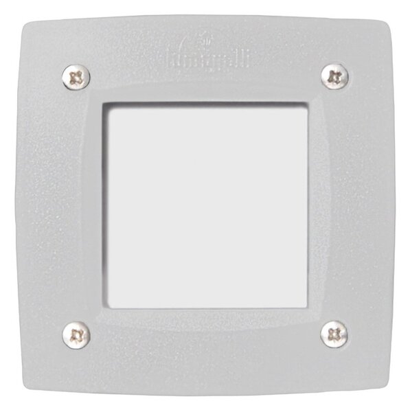 Faretto incasso quadrato top light parma in qd10 bi gx53 led cct ip66 230v bianco resina - Top Light
