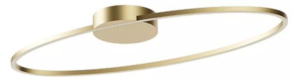 Plafoniera classica redo group leo 01 3336 led cct bronzo dimmerabile alluminio - Redo Group