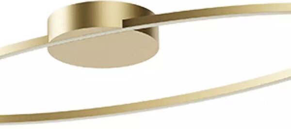 Plafoniera classica redo group leo 01 3336 led cct bronzo dimmerabile alluminio - Redo Group