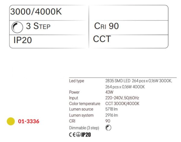 Plafoniera classica redo group leo 01 3336 led cct bronzo dimmerabile alluminio - Redo Group