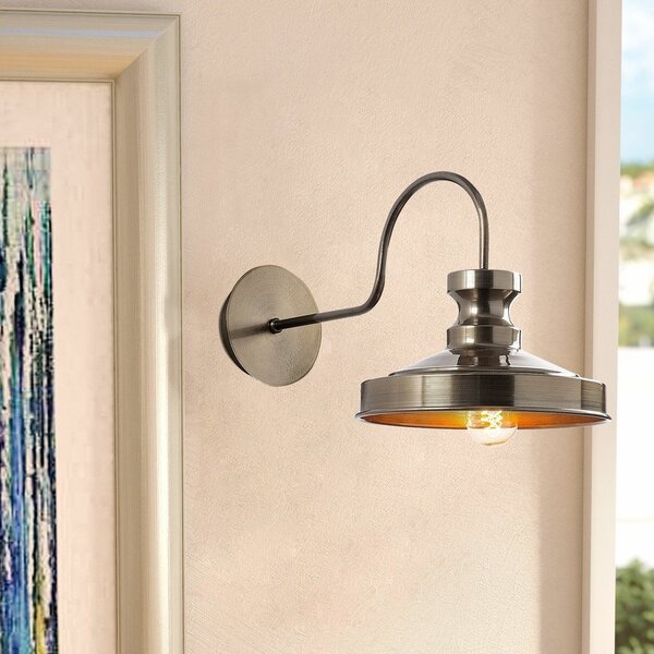 Lampada da parete color ottone ø 22 cm Kiruna – Opviq lights