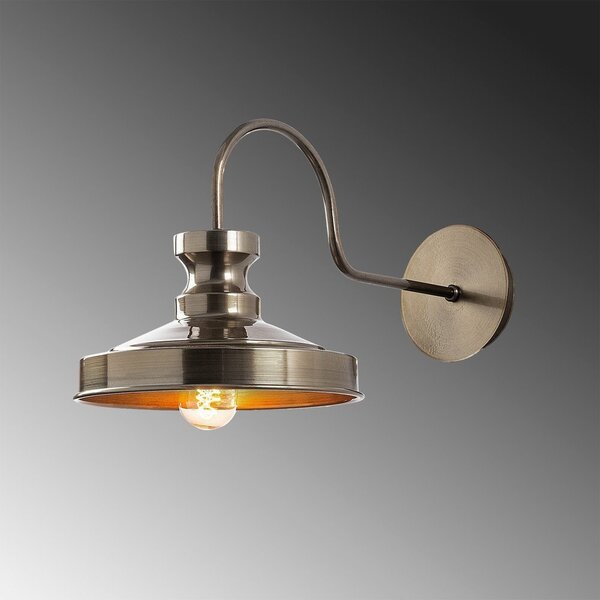 Lampada da parete color ottone ø 22 cm Kiruna – Opviq lights
