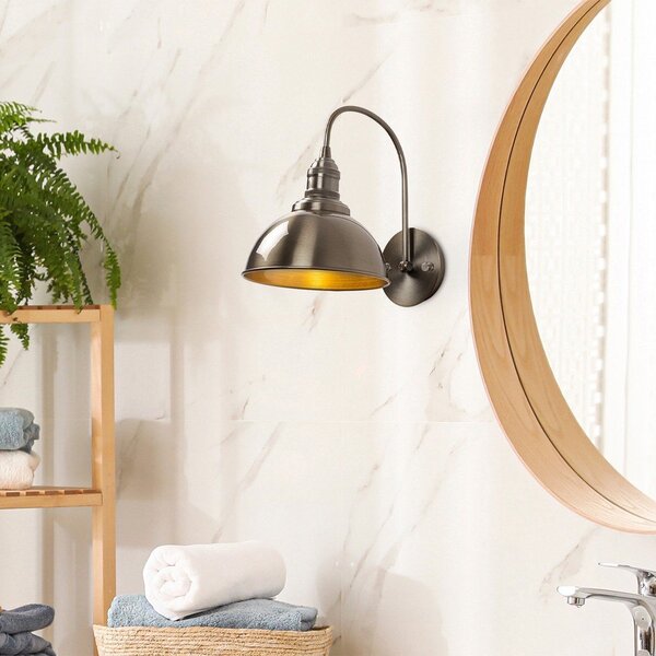 Lampada da parete color ottone ø 21 cm Varzan – Opviq lights