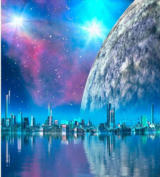 Fotomurale – Città del futuro