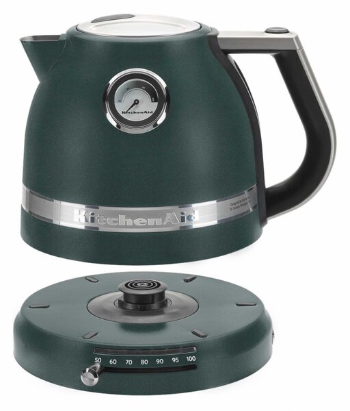 KITCHENAID Bollitore Elettrico Capacit 1,5 Litri Potenza 2400 W Termostato regolabile colore Nero/Blu/Acciaio Inox - 5KEK1522EPP