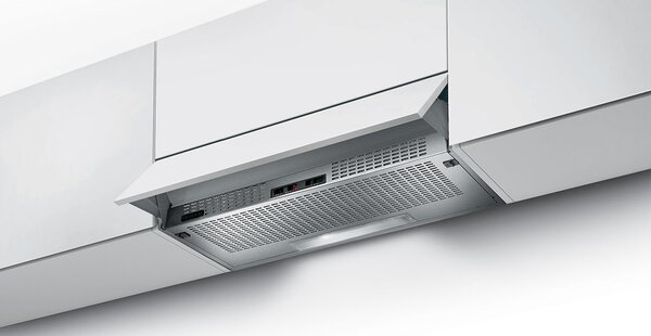 Faber Cappa Aspirante Sottopensile Incasso Larghezza 60 cm colore Light Grey - 315.0547.804 152 SRM LG/XA60