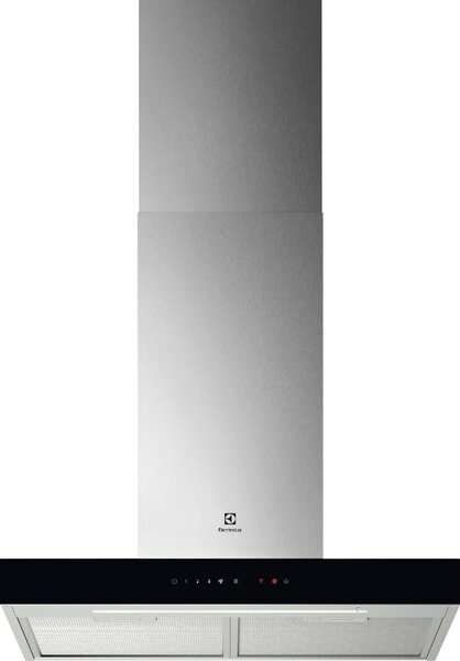 Electrolux Cappa Cucina Aspirante a Parete Larghezza 60 cm Profondit 45 cm Classe A colore Nero - KFTB26X