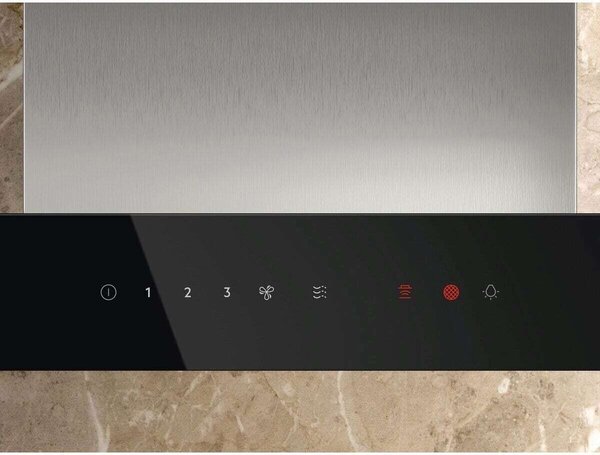 Electrolux Cappa Cucina Aspirante a Parete Larghezza 90 cm Profondit 45 cm Classe A colore Nero - KFTB29X