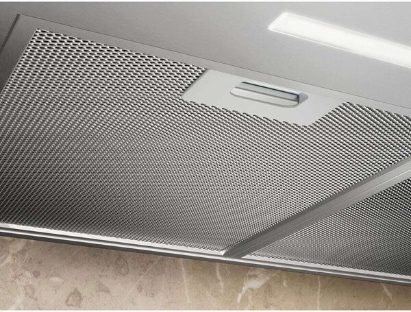 Electrolux Cappa Cucina Aspirante a Parete Larghezza 90 cm Profondit 45 cm Classe A colore Nero - KFTB29X