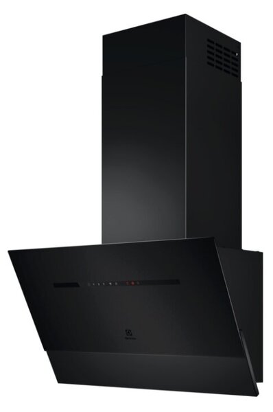 Electrolux Cappa Cucina Aspirante a Parete Larghezza 60 cm Profondit 40 cm Classe A+ colore Nero - LFV616Z