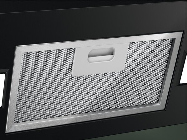 Electrolux Cappa Cucina Aspirante a Parete Larghezza 90 cm Profondit 40 cm Classe A+ colore Nero - LFV639K
