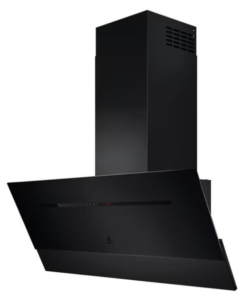 Electrolux Cappa Cucina Aspirante a Parete Larghezza 90 cm Profondit 40 cm Classe A+ colore Nero - LFV619Z
