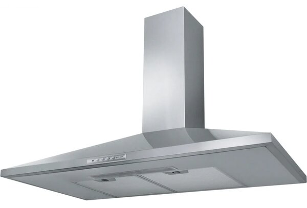 Faber Cappa Cucina Aspirante a Parete Larghezza 90 cm Profondit 47 cm colore Acciaio Inox - 320.0557.540 Value PB X A90