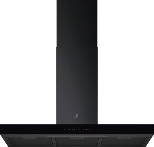 Electrolux Cappa Cucina Aspirante a Parete Larghezza 90 cm Profondit 45 cm Classe A colore Nero - LFT819K