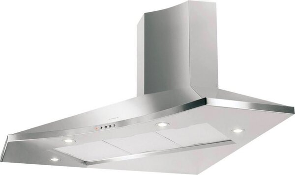 Faber Cappa Cucina Aspirante ad Angolo Larghezza 100 cm colore Inox - 320.0538.968 Solaris EG6 LED X A100