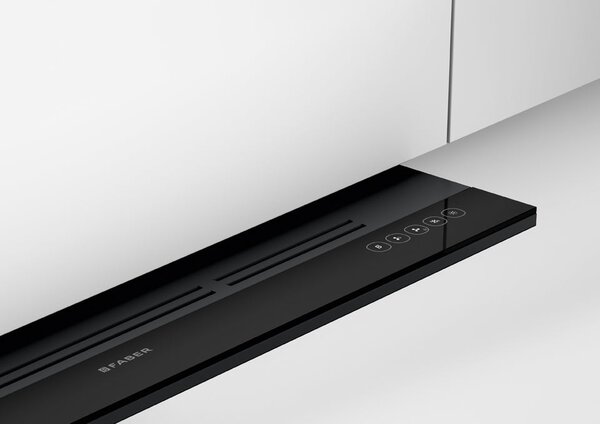 Faber Cappa Cucina Aspirante Sottopensile Incasso Larghezza 60 cm Profondit 32 cm Classe A colore Nero - IN-NOVA ZERO DRIP EXTREME BK MATT A60 305