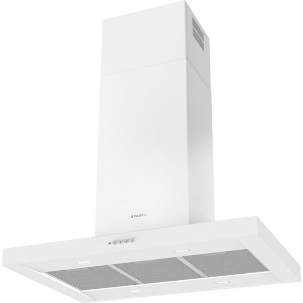 Faber Cappa Cucina Aspirante Isola Larghezza 90 cm Profondit 58 cm Classe B colore Bianco - 325.0618.793