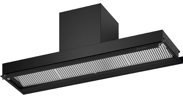 Faber Cappa Cucina Aspirante Sottopensile Incasso Larghezza 120 cm Profondit 32 cm Classe B colore Nero - IN-NOVA ZERO DRIP LITE A120 BK 305.0720